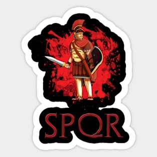 SPQR Ancient Rome T-Shirt Sticker